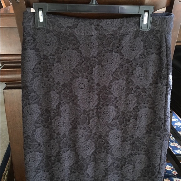 Anthropologie Dresses & Skirts - NWT Maeve Black Lace Pencil Skirt M Anthropologie